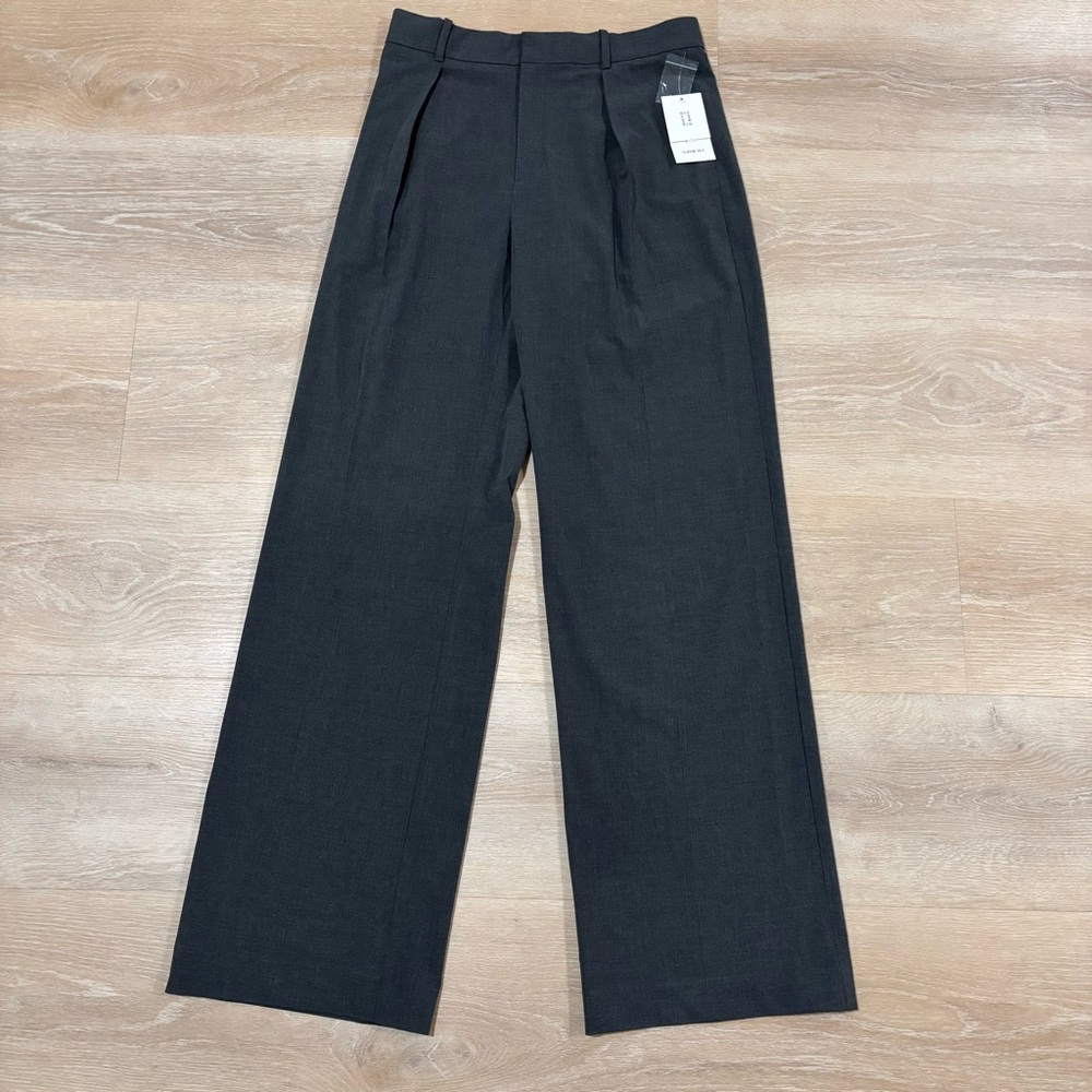 NWT Sophie Rue Dress Pants Slacks Charcoal Grey Business Casual Formal New